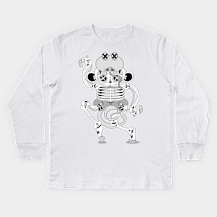 Sneaky snake Kids Long Sleeve T-Shirt